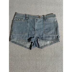 Fila‎ Golf Italy Vintage Women 28 Denim Short Light Wash Chic
